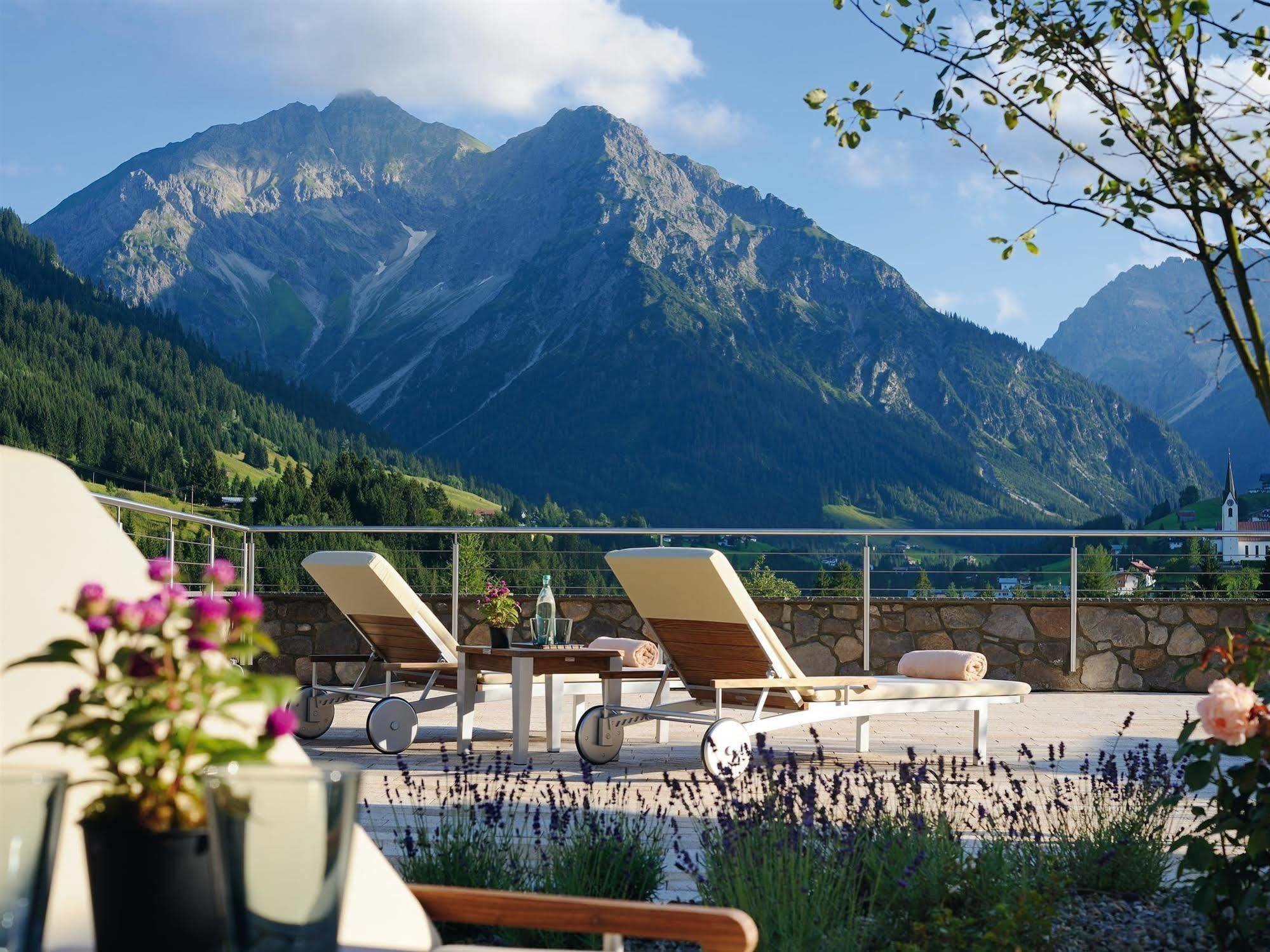 A-Rosa Ifen Hotel Kleinwalsertal Hirschegg  Εξωτερικό φωτογραφία View from the hotel